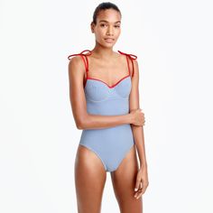 Swimsuit Season, Look Magazine, Perfect Swimsuit, The Everygirl, Popsugar Fashion, Red Swimsuit, Blue Swimsuit