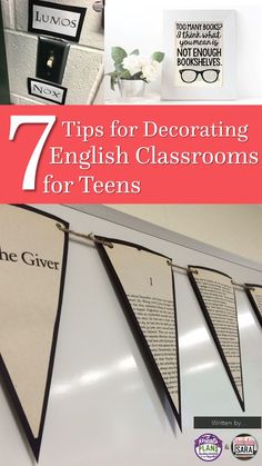 the top 7 tips for decorating english classroom pennants for teens to use in their homes