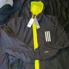 Adidas Wind Jacket Windbreaker Men's Xl Coach Warm Gl8693 Primeblue $90 Black Black Adidas Functional Windbreaker, Sports Long Sleeve Outerwear With Reflective Details, Adidas Black Sports Windbreaker, Adidas Urban Long Sleeve Windbreaker, Adidas Black Athleisure Outerwear, Adidas Long Sleeve Windbreaker For Sports, Urban Adidas Black Windbreaker, Adidas Urban Black Windbreaker, Adidas Black Sportswear Windbreaker