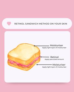 Retinol Quotes, Sandwich Method Skincare, Retinol Sandwich Method, Retinol Routine, Skin Facts, Skin Care Business, Skin Advice, Skin Aesthetics, Drinks Packaging Design