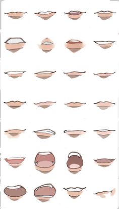 Bagus Drawing Face Expressions, 얼굴 드로잉, Mouth Drawing, Drawing Hands, Drawing Eyes, 얼굴 그리기, Drawing Examples, Drawing Hair