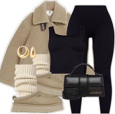 Teddy Bear Coats, Cold Outfit, Gala Outfit, Winter Fashion Outfits Casual, Looks Party, Cute Lazy Day Outfits, Chill Outfits, School Looks