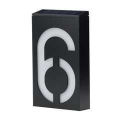 a black box with the letter g on it's front and side panels in white