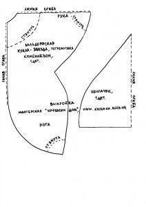 an image of a drawing of a map with the names of cities and towns on it