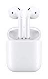 an apple airpods with two headset plugs attached to the back of it