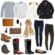 Covering the Bases | Fashion Blog by Krista Robertson: Preppy Guide to Fall Preppy Capsule Wardrobe, Preppy Guide, Preppy Wardrobe, Quoi Porter, Preppy Fall, Estilo Preppy, Preppy Outfits, Preppy Style