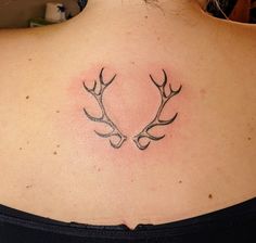 Tattoos, Elk, Antlers Elk Horns Tattoo, Elk Horn Tattoo Women, Elk Antlers Tattoo, Caribou Antler Tattoo, Simple Elk Tattoo, Small Elk Tattoo, Elk Antler Tattoo For Women, Antler Back Tattoo, Antler Knee Tattoo