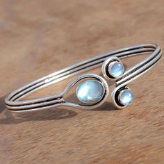 Blue Fire Labradorite Gemstone 925 Sterling Silver Cuff Everyone Gift Bangle Handmade Bangles, Fine Jewelry Bracelets, Blue Fire, Sterling Silver Cuff, Silver Cuff, Bracelets And Charms, Want You, Labradorite, Jewelry Watches