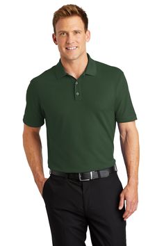 This is a SPECIAL ORDER item. Please allow 3-10 days for arrival/shipping. An indispensable polo for just about every uniforming need. Designed for everyday wear, this pique polo is made from a durable blend for lived-in comfort, traditional good looks and exceptional value. 4.4-ounce, 60/40 cotton/poly pique Flat knit collar and cuffs 3-button placket with dyed-to-match buttons Side vents If ordering for Immanuel Pathways, please add the logo to your cart. Moisture-wicking Cotton Collared Polo Shirt, Embroidery Custom, Red Kap, Blue River, Port Authority, Work Wear Women, Pique Polo Shirt, Woven Dress, Left Or Right