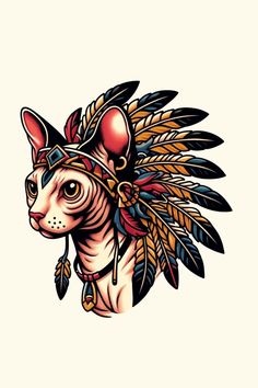 Ever wondered about the symbolism of Sphynx cat tattoos? They represent mystery and strength. Save this pin to learn more about their meanings! Sphynx Cat Tattoo, Cheetah Tattoo, Big Cat Tattoo, Occult Tattoo, Black Cat Tattoos, Cat Tattoos, Cat Tattoo Designs, Old School Tattoo Designs, Asian Tattoos