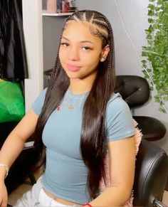 Braids With Weave Hairstyles, 2 Braids With Weave, Curly Braided Hairstyles, 2 Braids, Mixed Curly Hair, Hair Inspiration Long, Quick Weave Hairstyles, Quick Braided Hairstyles, Curly Hair Styles Easy