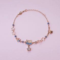 Cute Cat Stars Bracelet PN3475 ●Material: Alloy ●Size: about 23cm+5cm extend chain ●About Shipping: We attach great importance to the orders of each customer and parcel delivery. 1.Processing time: 2-3 business days. 2.Shipping time: 10-15 business days to US, please allow 3-4 weeks shipping to other country.(Shipping times can be affected by variable customs clearance times or public holidays.) Stars Bracelet, Parcel Delivery, Star Bracelet, Cute Cat, Beaded Necklace, Bracelet, Chain, Stars, 10 Things