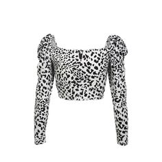 Sexy Women Leopard Crop Tops Blouse U Collar Long Sleeve Printing Shirts Blusa Chemise JKP2874 Trendy Printed Puff Sleeve Tops, Fitted Printed Tops For Fall, Fitted Cropped Printed Tops, Printed Fitted Cropped Tops, Trendy Long Sleeve Leopard Print Top, Chic Long Sleeve Leopard Print Top, Chic Leopard Print Long Sleeve Tops, Fitted Cropped Printed Blouse, Fitted Printed Cropped Blouse