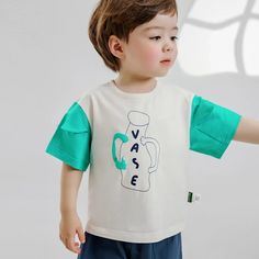 Get your little one ready for sunny days with our Summer Cartoon Cotton Set, perfect for toddlers aged 1-5 years! This unisex baby outfit features a casual style with a cute cartoon pattern that adds a playful touch to their summer wardrobe. 🌞 Made from soft and breathable jersey cotton, this set ensures maximum comfort during warm weather. The short sleeves and lightweight fabric make it ideal for all-day wear, while the true-to-size fit guarantees the perfect look every time. Let your child e Cotton Cartoon Print Tops, Cotton Cartoon Tops With Character Print, Cotton Cartoon Character Print Tops, Cotton Tops With Cartoon Character Print, Cartoon Style Cotton Top With Letter Print, Cotton Cartoon Style Tops With Letter Print, Cartoon Print Short Sleeve Tops, Cartoon Character Print Short Sleeve Tops, White Cartoon Tops With Character Print