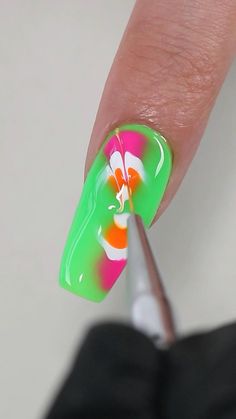 Butterfly nail art with marble style in 2022 | Nail art designs diy, Nails design with rhinestones, Nail art designs videos New Nail Art Design 2022, Funky Nail Art Designs Simple, Funky Nail Art Trendy, Blooming Gel Nail Art Designs, Blooming Gel Nail Art Tutorial, Nail Ideas Videos, Nail Art Tutorial Videos, Nail Design Tips, Hairstyles For Asian Women