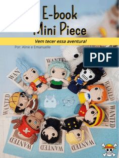 an image of a book cover with many small stuffed animals on the front and back