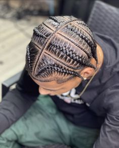 Man Braids Hairstyles Black, Males Braided Hairstyles, Man Hair Braid Style, Men Haircut Styles Braids, Plaque Braids Men, Different Braid Styles For Men, Canerow Hairstyles For Men, Mens Hairstyles With Braids