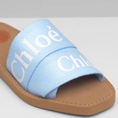 Product Details Flat Mule Heel Height: Flat - Upper: Canvas - Sole: Rubber - Patch: Calfskin European Fit - Women's Flat - Slip-On Color: Graceful Blue Item Code: Chc19u1880849v Brand New In Box Measures 9 1/3 Long But Between The Stitches It’s 8 3/4 Across 3 3/4 At The Widest But Between Stitches It’s 3 1/5 Mule Slides, Mule Heel, Rubber Patch, Chloe Shoes, Flat Mules, Womens Flats, Slide Sandals, Mule, Women's Shoes Sandals