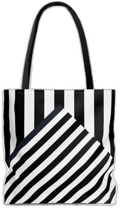 Modern Striped Tote Bag, Chic Striped Shoulder Bag For Summer, Chic Striped Summer Bags, Chic Striped Bags For Summer, Modern Black Shoulder Bag For Beach, Chic Black And White Travel Bag, Black And White Travel Tote Bag, Chic Black Beach Bag For Daily Use, Chic Black Beach Bag