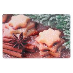 cinnamon star cookies with anisette and spices