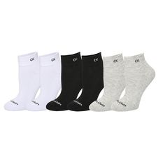 The comfort found in these Women's Calvin Klein 6 Pack Quarter Socks will come in handy for long days and nights. The comfort found in these Women's Calvin Klein 6 Pack Quarter Socks will come in handy for long days and nights. DETAILS Includes: 6 pairs of socks Added cushion Brand on toe and ankleFIT & SIZING One size fits most Quarter silhouetteFABRIC & CARE Cotton blend Machine wash Imported Size: 9-11. Color: Oxford. Gender: female. Age Group: adult. Calvin Klein Socks, Accessories Guide, Quarter Socks, 6 Packs, Socks And Hosiery, Womens Calvin Klein, 6 Pack, Hosiery, Gender Female