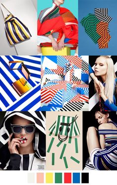 TRENDS // PATTERN CURATOR - COLOR + PATTERN . S/S 2017 | FASHION VIGNETTE | Bloglovin’ Fashion Trend Pattern, Color Forecasting, Winter Typ, Bright Winter, Theme Color