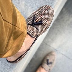 Kicks For Gents | Shoes | Nwt Kfg Tweed Tassel Loafers | Poshmark Brown Tassel Loafers With Leather Sole For Fall, Brown Tassel Loafers With Rubber Sole For Fall, Gents Shoes, Simple Shoes, Dress Loafers, Tassel Loafers, Tweed Fabric, Leather Tassel, Tan Brown