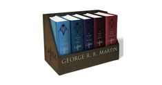 A Game Of Thrones Leather-cloth Boxed Set - (song Of Ice And Fire) By  George R R Martin (mixed Media Product) Game Of Thrones Books, A Game Of Thrones, George R R Martin, Song Of Ice And Fire, Ice And Fire, Dragon Games, Random House, Boxed Set, King George