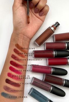 Red Lipstick Swatches, Isetan Shinjuku, Mac Liquid Lipstick, Mac Makeup Lipstick, Mac Red Lipsticks, Mac Powder Kiss Lipstick