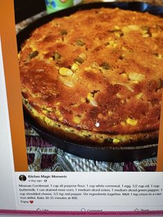 a large cake sitting on top of a pan