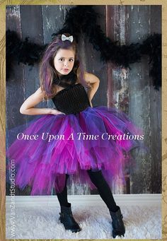 Une torsion sur les tutus de conte de fées traditionnel...  Un crochet noir top avec une rose et violet salut-lo style tutu et une cravate High Low Tulle Dress, Rock Star Costume, Halloween Costume Kids, Kid Birthday Outfits, Halloween Kids Costumes Girls, Star Costume, Outfit Photo, Girls Tutu Dresses, Unique Halloween Costumes