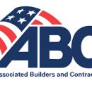 the logo for associated builder and construction services, which is an american flag with stars on it