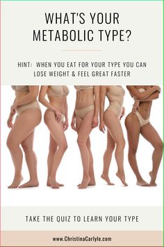 Discover your unique metabolic type with this Metabolic Type Quiz from fitness and health coach Christina Carlyle. Fitness Quiz, Metabolic Type, Body Rash, Fat Burning Home Workout, Christina Carlyle, Body Type Quiz, Metabolic Workouts, Muscle Gain Diet, Gain Muscle Mass