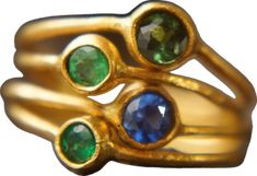 Unique Gold Emerald Ring Birthstone, Green Stone Gold Ring, Stone Gold Ring, Emerald Gold Ring, Ring Green Stone, Wide Ring, Gem Ring, Wide Rings, Stone Gold