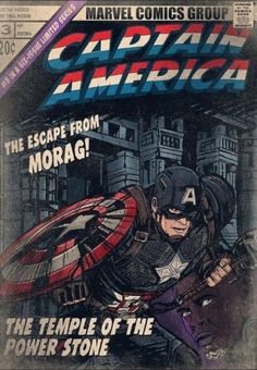 captain america the escape from morga comic book cover art by mark waison and matt campbell