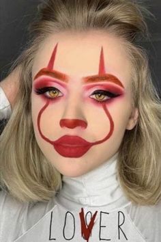 Bare Minerals Complexion Rescue, Maquillage Halloween Simple, Spooky Makeup, Makeup Clown, Halloween Makeup Clown, Halloween Costum, Pink Makeup Brush, Peach Makeup, Cute Halloween Makeup