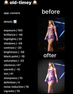 the before and after pictures of an old - timey fashion show, with text below