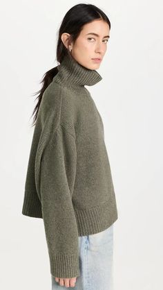 Nili Lotan Omaira Sweater | Shopbop High Neck Cashmere Sweater For Fall, Cozy High Neck Turtleneck With Ribbed Cuffs, Cozy Turtleneck With Ribbed Cuffs, Chic Knit Turtleneck With Ribbed Cuffs, Cozy Ribbed Funnel Neck Turtleneck, Ribbed Cashmere Turtleneck For Work, Workwear Ribbed Cashmere Turtleneck, Cozy Turtleneck With Funnel Neck And Ribbed Cuffs, Cozy Turtleneck With Ribbed Cuffs And Funnel Neck