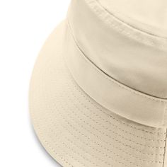 * Made from 100% soft cotton
 * Moisture-wicking sweatband
 * Easy to fold and pack for travelling Beige Cotton Bucket Hat With Short Brim, Beige Cotton Bucket Hat For Everyday Wear, Beige Cotton Bucket Hat For Outdoor, Casual Bucket Hat With Uv Protection And Flat Brim, Casual Bucket Hat With Uv Protection Flat Brim, Beige Bucket Hat With Uv Protection And Flat Brim, Adjustable Cream Cotton Bucket Hat, Outdoor Cream Cotton Bucket Hat, Cream Brimmed Cotton Bucket Hat