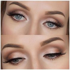 Soft Wedding Makeup, Amazing Wedding Makeup, Beautiful Wedding Makeup, Wedding Eyes, Mekap Mata, Wedding Guest Makeup, Everyday Eye Makeup, Metallic Makeup, Wedding Eye Makeup