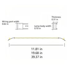 the wiring diagram for an led strip