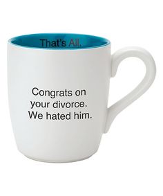 a coffee mug with the words don't make me go all psychic roommate on you