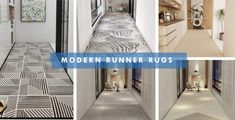 modern runner rugs in various styles and colors for the hallway, bedroom or living room