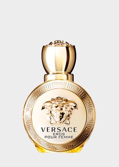 Versace Eros pour Femme 50 ml for Women | US Online Store. Eros pour Femme 50 ml from Versace Women's Collection. Eros pour Femme, the new fragrance from Versace, embodies strength, individuality and seduction. Versace Eros Pour Femme, Seduce Women, Versace Perfume, Lara Stone, Versace Bright Crystal, Kim Basinger, Sicilian Lemon, Fall Fragrance, Versace Brand