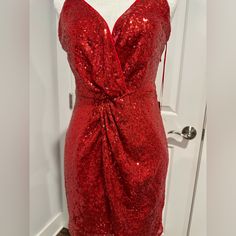 Brand New Shimmer Sequins Dress ,Very Sexy And Flattering To Wear And Perfect For Christmas And For Date Night Matching With An Elegant Strappy Heels Color:Red Size:Small Sleeveless Christmas Party Mini Dress, V-neck Mini Dress For Christmas Party, Flirty Christmas Party Dress, Red Flirty Mini Dress For Party, Fitted Mini Dress For Holiday Party Season, Fitted Mini Dress For Holiday Parties, Fitted Sleeveless Nordstrom Dress, Nordstrom Fitted Sleeveless Dress, Glamorous Sleeveless Mini Dress For Holiday