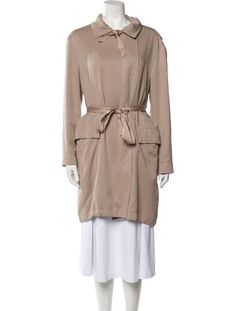 AllSaints Trench CoatNeutralsPointed CollarLongFit:Coats by AllSaints typically fit true to size. Allsaints Spring Workwear Outerwear, Allsaints Spring Outerwear For Work, Coat Pant, Outerwear Sweater, Shirt Accessories, All Saints, Hoodie Dress, Casual Jeans, Sweater Accessories