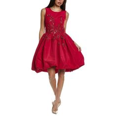 About The Brand: Carolina Herrera. Always Elegant. Always Polished. Bubble Silk A-Line Dress In Poppy With Bead And Sequin Embellishments, Pleated Skirt, Dual Side Seam Pockets And Bubble Hem Approximately 39in From Shoulder To Hem Model Is 5'9 And Is Wearing A Size 4. Measurements May Vary Slightly By Size. Center Back Zipper With Hook-And-Eye Closure 100% Silk Lining: 100% Polyester Dry Clean Only Imported Red Embroidered Dress For Gala, Embroidered Red Gala Dress, Festive Red Embellished Evening Dress, Festive Red Evening Dress For Cocktail Events, Elegant Red Embellished Evening Dress, Red Silk Sequined Dress, Red Silk Dress With Sequins, Poppy Color, Red Summer Dresses