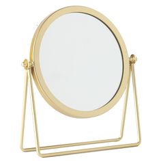 PRICES MAY VARY. ◈◈360 Rotating Makeup Mirror, 1:1 HD Glass Mirror, Clear Imaging, Suit to Any Angle of Viewing and Can Be Rotated and Fixed at Any Angle. ◈◈This Table Mirror Can Be Rotated 360 Degrees to Help You Create an Exquisite Makeup. ◈◈The Mirror Surface and the Base Are Connected with Screws and Nuts，and the Tightness Can Be Adjusted by Adjusting the Nuts. Iron Frame, High Temperature Baking Varnish Craft, Not Easy to Rust. Edge Grinding, Smooth and Not Hurting Hands. ◈◈Light Luxurious Stand Mirror, Beauty Mirror, Mirror Round, Table Mirror, Desktop Stand, Dressing Table Mirror, Makeup Mirrors, Standing Mirror, Mirrors Wayfair