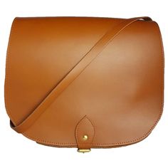 Large Leather Tan Saddle Bag - Brown - N'damus London Shoulder bags Ipad Shoulder Bag, Animal Print Handbags, Stylish Leather Bags, Tan Leather Handbags, Saddle Bag Purse, Crossbody Saddle Bag, Tan Shoulder Bag, Leather Saddle Bags, Crossbody Handbags