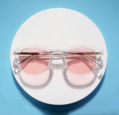 ✶ Frame Color :  Clear ✶ Lens Color : Pink ✶ Frame Shape : Crystal  Thick Round / Clear Round ✶ Frame Type : Polished   ✶ Designer Shades ✶ Material: TR90, thermoplastic ✶ Barrel Hinge ✶ Eyeglass Temple Spring-Loaded Design ✶ UV 400 Protection ✶ Radiation protection  ✶ Style : Classic Retro Style Tinted Glasses /  Vintage Style ✶ The glasses come with a premium case and a soft, microfiber cleaning cloth. ✶ Can be personalized :   ୨⎯  ⎯୧ Eyeglass lens colors can be customized with store-available Tinted Glasses, Designer Shades, Eyeglass Lenses, Radiation Protection, Clear Frames, Pink Frames, Microfiber Cleaning Cloths, Eye Wear Glasses, Clean Microfiber